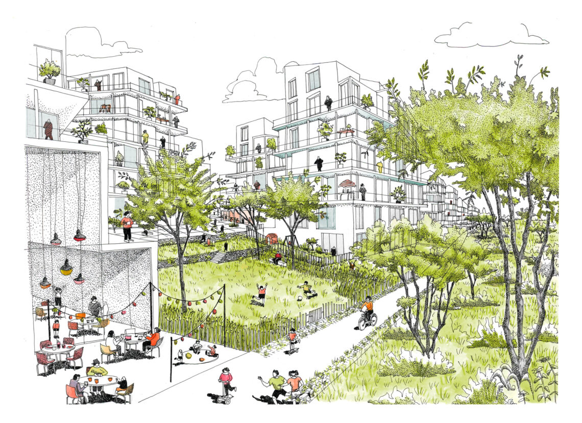 Cobe architecture, Champigny sur Marne