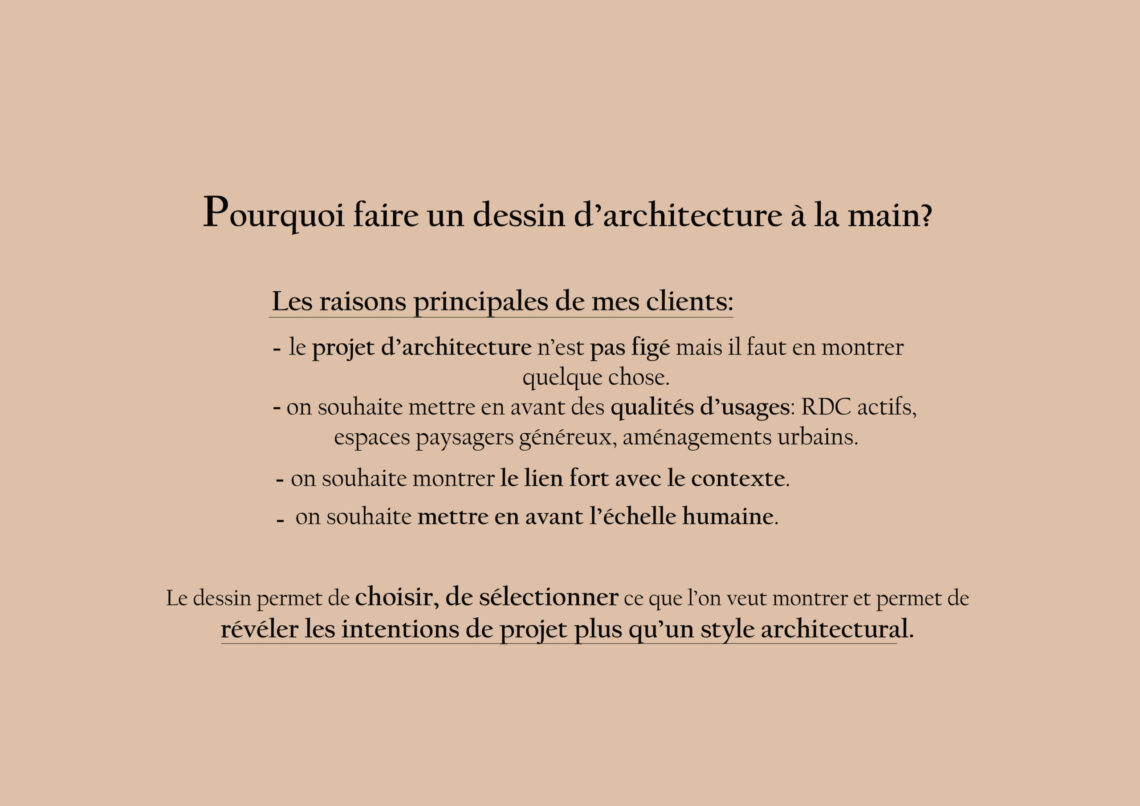 Dessin d&rsquo;architecture