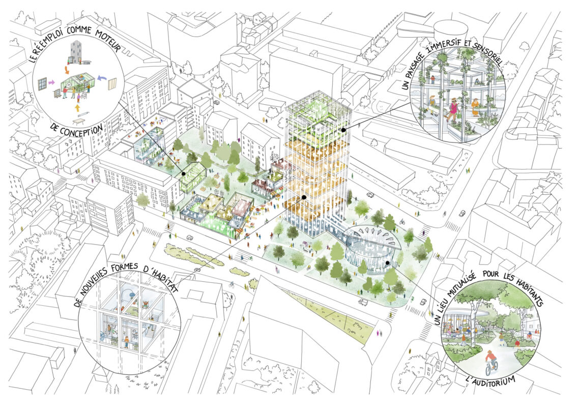 Dessin d&rsquo;architecture