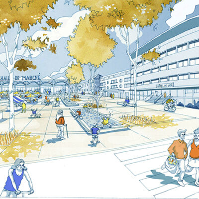 Dessin d&rsquo;architecture
